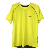 CAMISETA SPEEDO RAGLAN NEON - AMARELA E PRETA